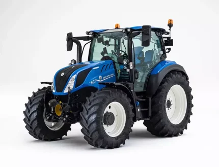 New Holland T5.140 140 HP utility tractor with advanced hydraulics and cab